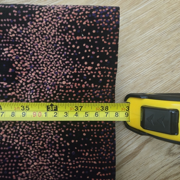 Vintage Velvet Purple and Black Women's Skirt - Picture 5 of 6